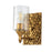 Lucas McKearn Mosaic 1 Light Wall Sconce, Gold - BB1158G-1