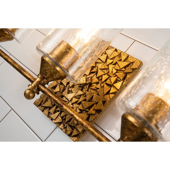 Lucas McKearn Mosaic 3 Light Bath/Vanity, Gold