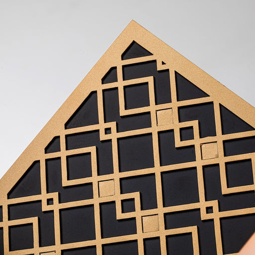 Lucas McKearn Ziggy 3 Light Bath/Vanity, Laquered Gold/Opal Etched