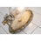 Lucas McKearn Trellis 1Lt Wall Sconce, Putty Patina/Silver Orb