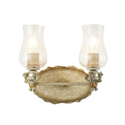 Lucas McKearn Trellis 2Lt Bath/Vanity, Putty Patina/Silver Orb - BB1238-2