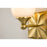 Lucas McKearn Epsilon 1 Light Wall Sconce, Aged Brass
