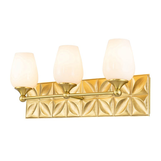 Lucas McKearn Epsilon 3 Light Bath/Vanity, Aged Brass - BB1300AGB-3
