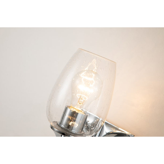 Lucas McKearn Epsilon 1 Light Bath/Vanity, Polished Chrome