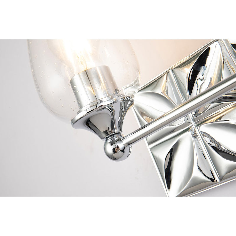 Lucas McKearn Epsilon 2 Light Bath/Vanity, Polished Chrome