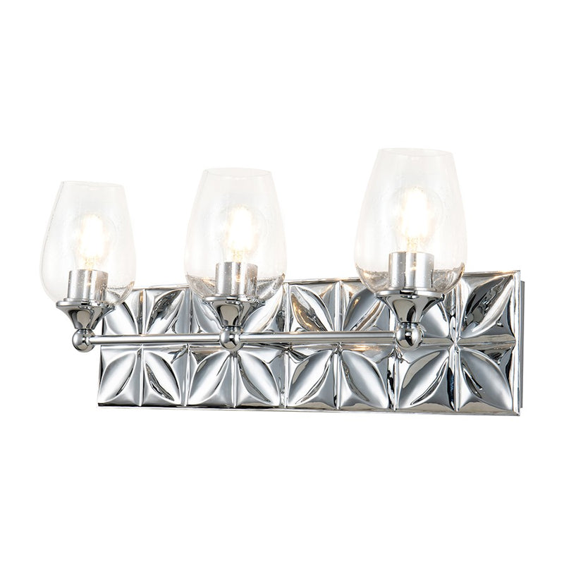 Lucas McKearn Epsilon 3 Light Bath/Vanity, Polished Chrome - BB1300PC-3