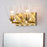 Lucas McKearn Alpha 2 Light Bath/Vanity, Aged Brass