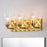 Lucas McKearn Alpha 3 Light Bath/Vanity, Aged Brass