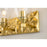 Lucas McKearn Alpha 3 Light Bath/Vanity, Aged Brass