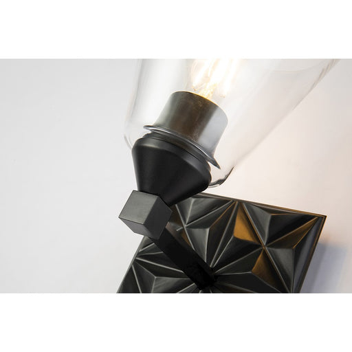 Lucas McKearn Alpha 1 Light Bath/Vanity, Matte Black