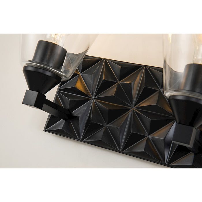 Lucas McKearn Alpha 2 Light Bath/Vanity, Matte Black