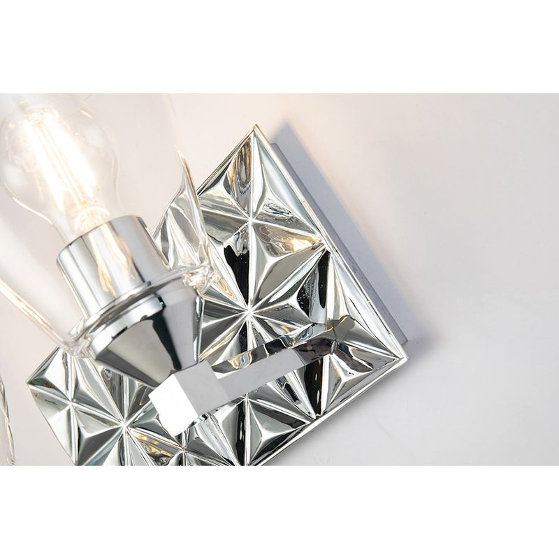 Lucas McKearn Alpha 2 Light Bath/Vanity, Polished Chrome