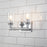 Lucas McKearn Rampart 2 Light Bath/Vanity, Polished Chrome