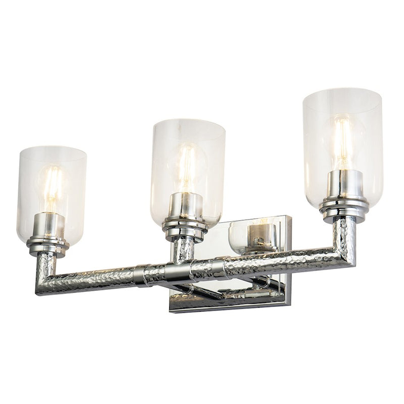 Lucas McKearn Rampart 3 Light Bath/Vanity, Polished Chrome - BB80122PC-3