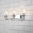 Lucas McKearn Rampart 3 Light Bath/Vanity, Polished Chrome