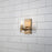 Lucas McKearn Estes 1 Light Wall Sconce, Antique Brass