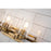 Lucas McKearn Estes 3 Light Bath/Vanity, Antique Brass