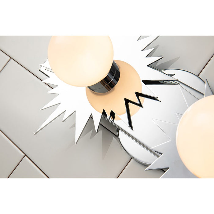 Lucas McKearn Soleil 2 Light Bath/Vanity, Polished Chrome