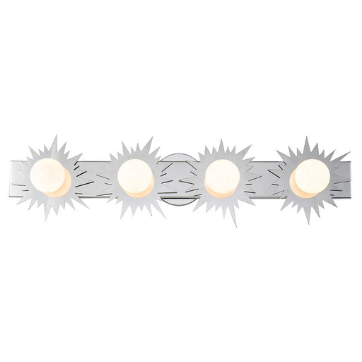 Lucas McKearn Soleil 4 Light Bath/Vanity, Polished Chrome - BB90417PC-4