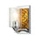 Lucas McKearn Bocage 1 Light Wall Sconce, Polished Chrome/Gold - BB90586PC-1B1G