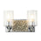 Lucas McKearn Bocage 2Lt Bath/Vanity, Polished Chrome/Silver - BB90586PC-2B1S