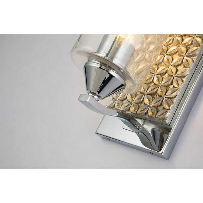 Lucas McKearn Arcadia 1Lt Wall Sconce, Polished Chrome/Silver - BB90587PC-1B2S