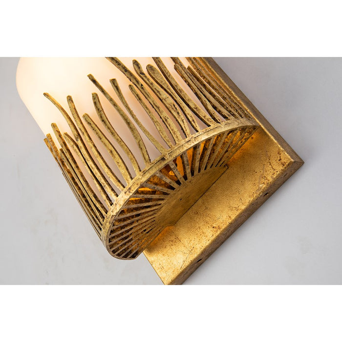 Lucas McKearn Sawgrass 1 Light Wall Sconce, Gold