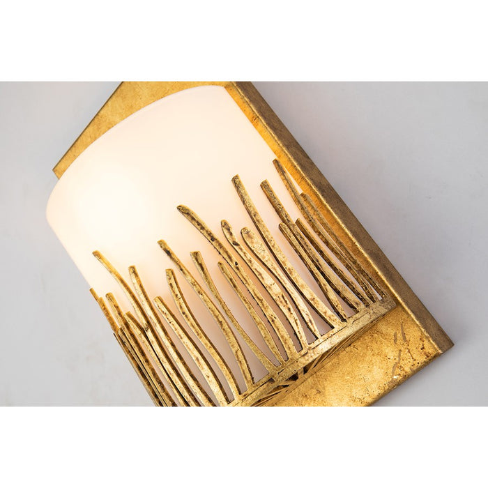 Lucas McKearn Sawgrass 1 Light Wall Sconce, Gold