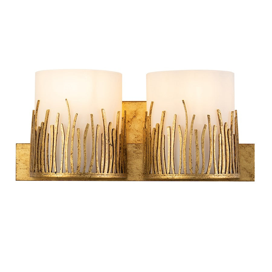Lucas McKearn Sawgrass 2 Light Bath/Vanity, Gold - BB90610G-2