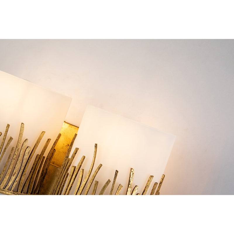 Lucas McKearn Sawgrass 2 Light Bath/Vanity, Gold
