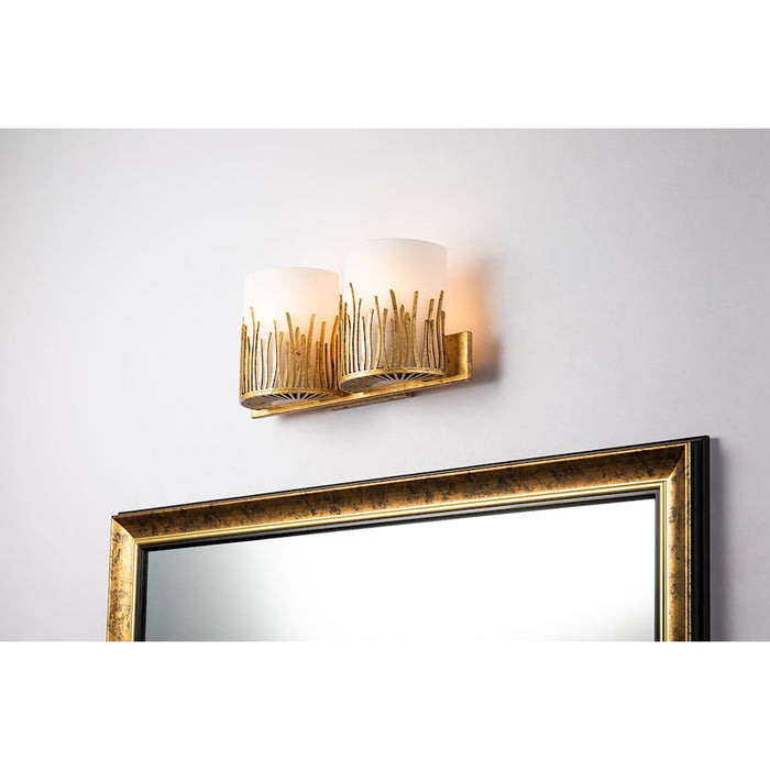 Lucas McKearn Sawgrass 2 Light Bath/Vanity, Gold