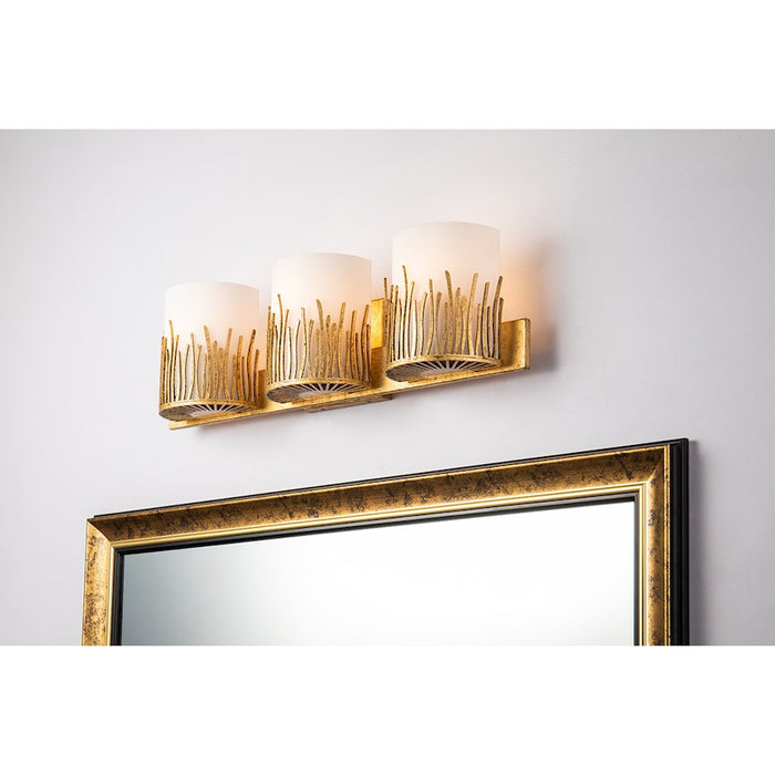 Lucas McKearn Sawgrass 3 Light Bath/Vanity, Gold