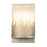Lucas McKearn Sawgrass 1 Light Wall Sconce, Silver - BB90610S-1