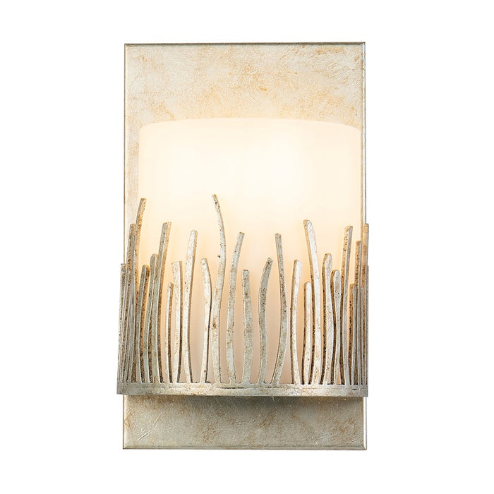 Lucas McKearn Sawgrass 1 Light Wall Sconce, Silver - BB90610S-1