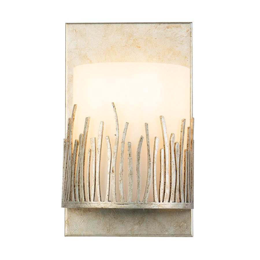 Lucas McKearn Sawgrass 1 Light Wall Sconce, Silver - BB90610S-1