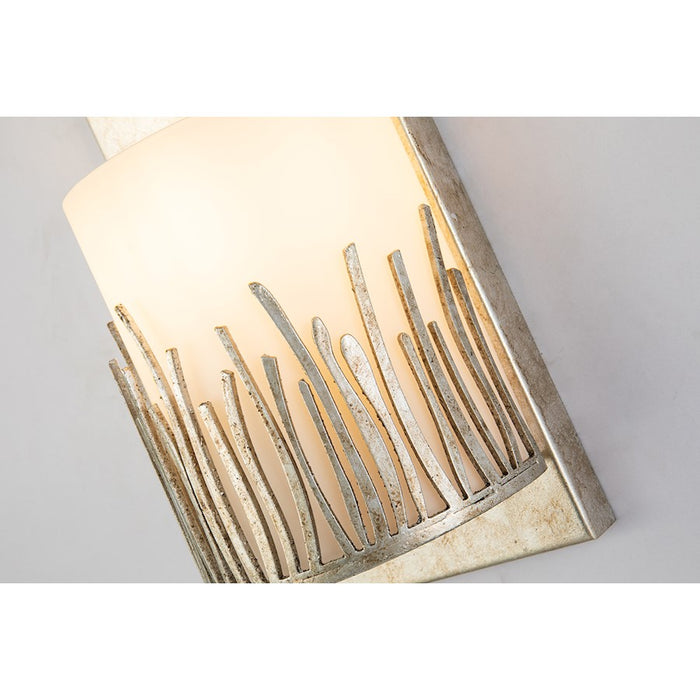 Lucas McKearn Sawgrass 1 Light Wall Sconce, Silver