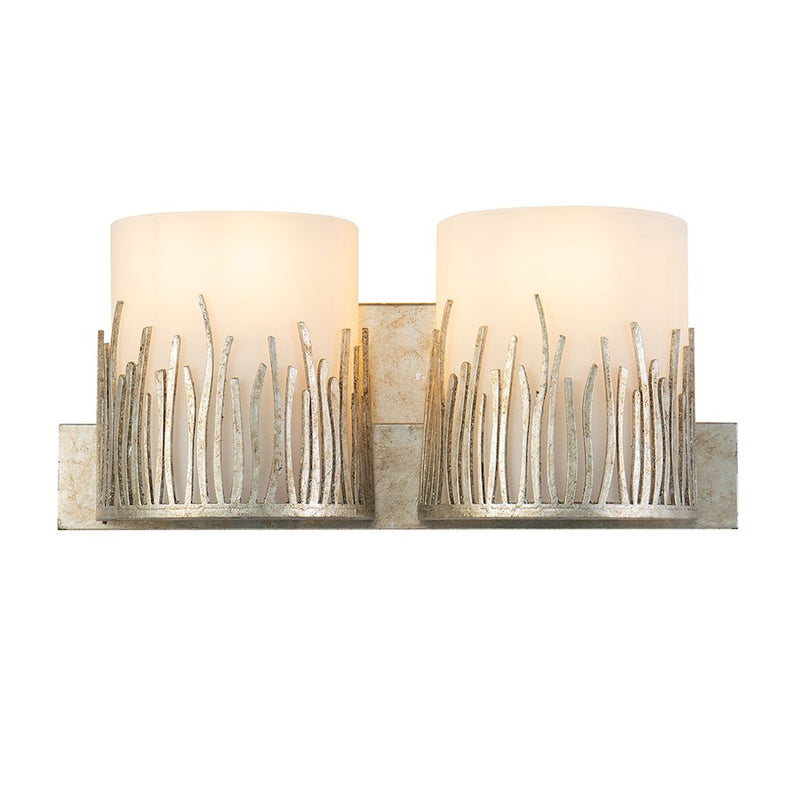 Lucas McKearn Sawgrass 2 Light Bath/Vanity, Silver - BB90610S-2