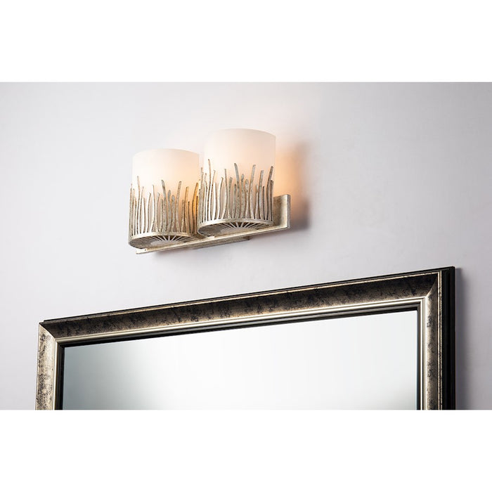 Lucas McKearn Sawgrass 2 Light Bath/Vanity, Silver