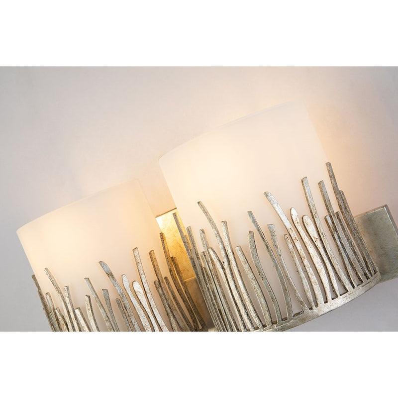 Lucas McKearn Sawgrass 2 Light Bath/Vanity, Silver