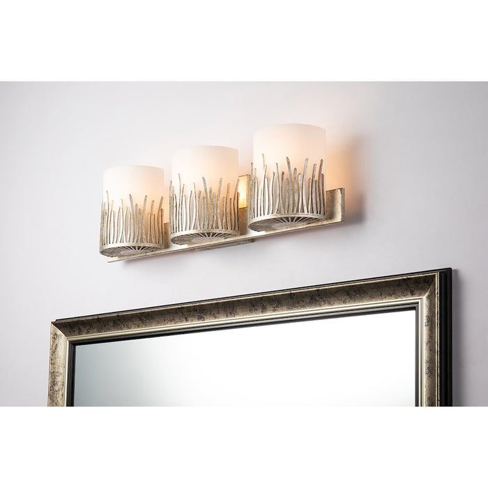 Lucas McKearn Sawgrass 3 Light Bath/Vanity, Silver