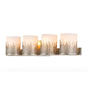 Lucas McKearn Sawgrass 4 Light Bath/Vanity, Silver - BB90610S-4