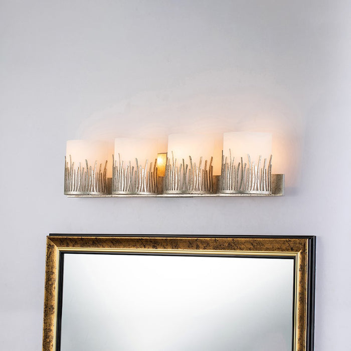 Lucas McKearn Sawgrass 4 Light Bath/Vanity, Silver