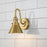 Lucas McKearn Provence 1 Light Bath/Vanity, Aged Brass