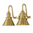 Lucas McKearn Provence 2 Light Bath/Vanity, Aged Brass - BB90684AGB-2