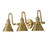 Lucas McKearn Provence 3 Light Bath/Vanity, Aged Brass - BB90684AGB-3