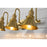 Lucas McKearn Provence 3 Light Bath/Vanity, Aged Brass
