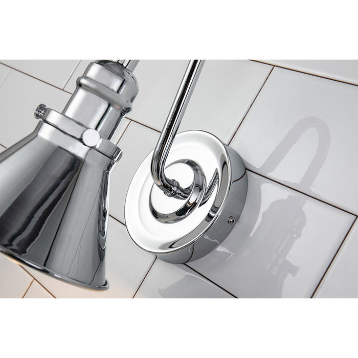 Lucas McKearn Provence 1 Light Bath/Vanity, Polished Chrome