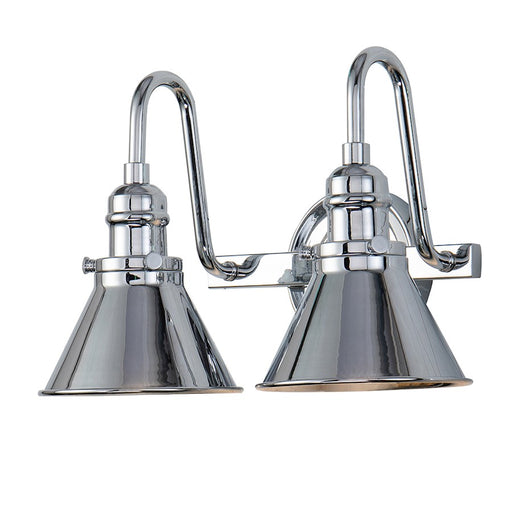 Lucas McKearn Provence 2 Light Bath/Vanity, Polished Chrome - BB90684PC-2