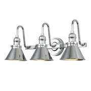 Lucas McKearn Provence 3 Light Bath/Vanity, Polished Chrome - BB90684PC-3