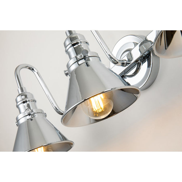 Lucas McKearn Provence 3 Light Bath/Vanity, Polished Chrome